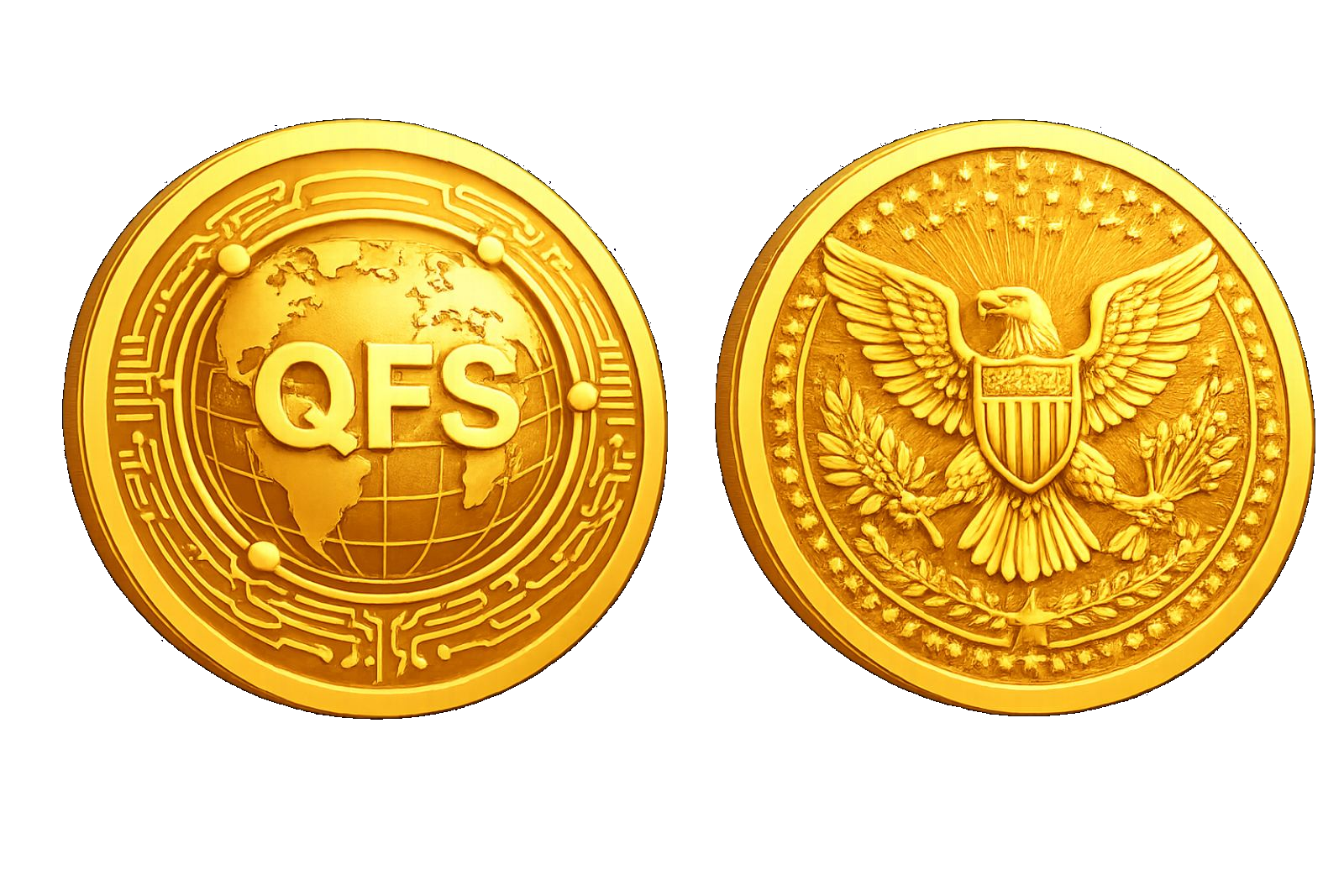 Golden QFS Coin